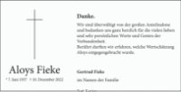 eine Anzeige