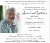 eine Anzeige