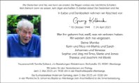 eine Anzeige