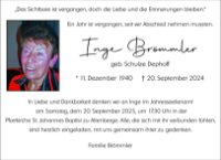 eine Anzeige
