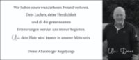 eine Anzeige