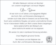 eine Anzeige